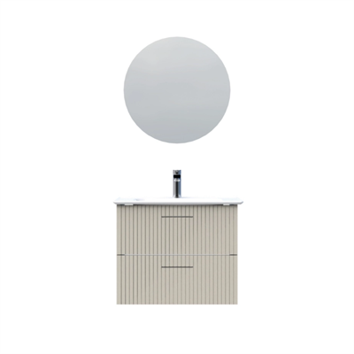 Creavit E10 Lake Kapaklı Erine Lavabolu Banyo Takmı 65 cm