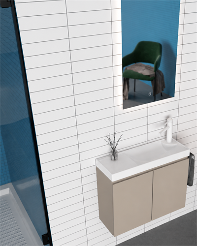 Orka Ferla 60 cm Banyo Dolabı Takımı