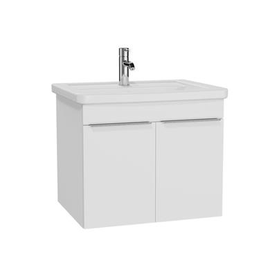 Vitra Quadrum 65 cm Lavabo Dolabı Parlak Beyaz
