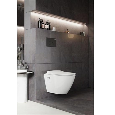 Creavit Terra Rim-Off Asma Klozet Beyaz Tp329 (Kapak Hariçtir)