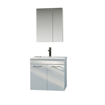 Orka Bafa 80 Cm Banyo Dolabı Takım  Beyaz