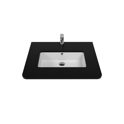 Creavit TP730 Tezgah Altı Dikdörtgen Hilton Lavabo 30X50 cm Beyaz
