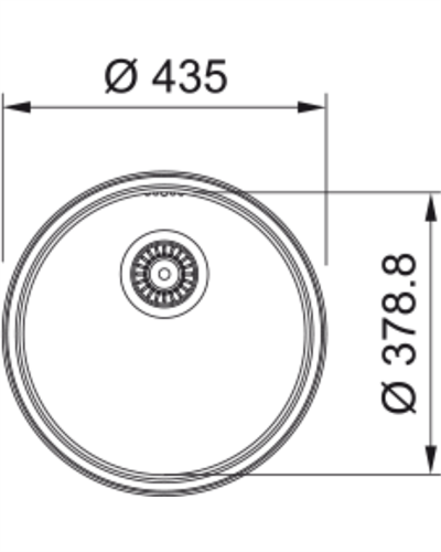 Franke Baccini RBX 110-38 Paslanmaz Çelik Eviye