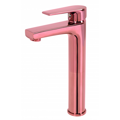 Creavit SR6500C Sharp Yüksek Lavabo Bataryası Rose Gold