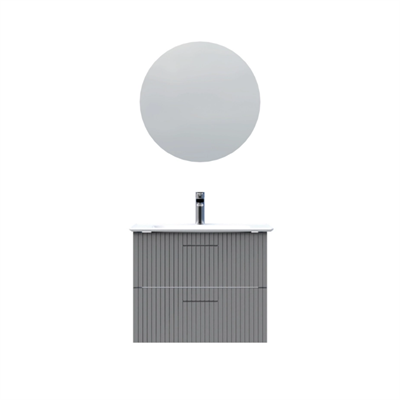 Creavit E10 Lake Kapaklı Erine Lavabolu Banyo Takmı 65 cm