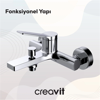 Creavit Ritmo RT2500 Banyo Armatür Bataryası