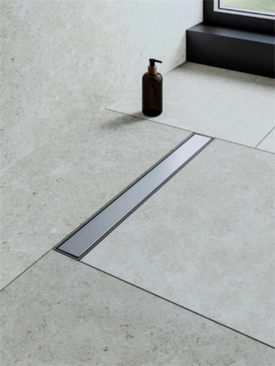 Kabinet Mira Duş Kanalı 50 cm Parlak Gümüş