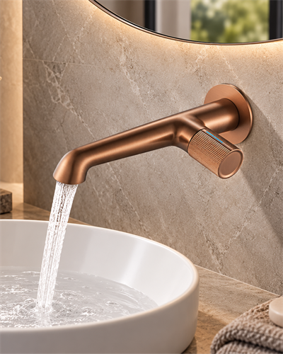 Creavit Sarnis Ankastre Lavabo Armatürü Brush Rose Gold SN1400BRG