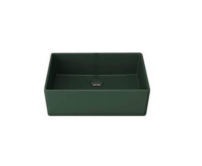 BOCCHİ 1215-027-0125 Bocchi Milano Çanak Lavabo 50 cm Mat Yeşil