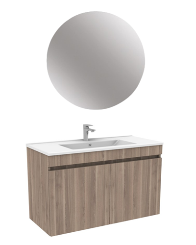 Kobos Simple Banyo Mobilya Takımı Kapaklı