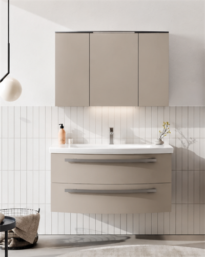 Orka Urla 90 cm Banyo Dolabı Takım