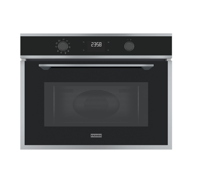 FRANKE Maris 45 cm Kombi Mikrodalga FMA 45 MW XS Black Glass/Inox 131.0606.104