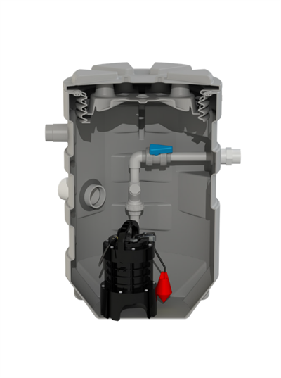 Sanihydro Tek Pompa Tek Pompa Bıçaklı Monofaze Sanıfos 280