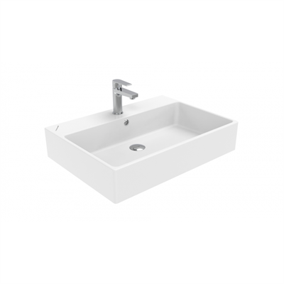 Creavit NX270 TEZGAH ÜSTÜ 50x70 DÜZ KARE LAVABO