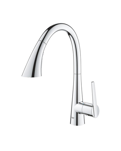 Grohe Eviye Bataryası Spiralli 2 Fonksiyonlu Zedra Krom  32294002