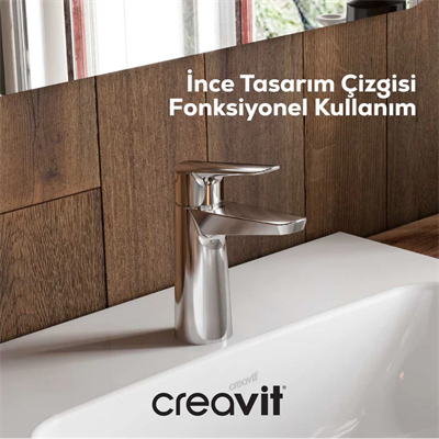 Creavit BV1500  Bevel Lavabo Armatürü
