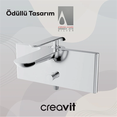 Creavit BL2511-B  BLOOM BEYAZ BANYO BATARYASI
