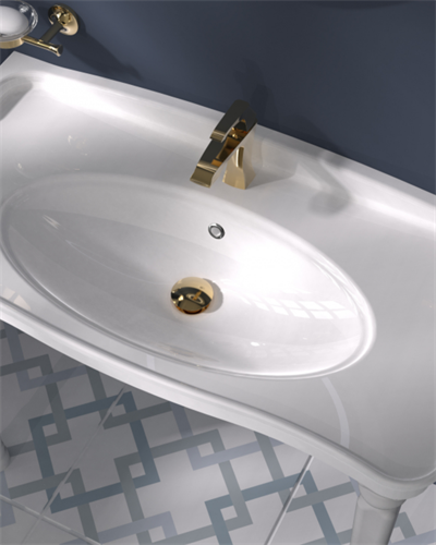 Creavit Antik 100 cm Lavabo 2 adet antik ayak AN100