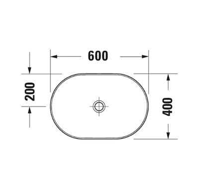 Duravit 2372600070 D-Neo Beyaz Çanak Lavabo 60 cm