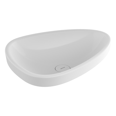 Bocchi Etna Tezgah üstü Lavabo Mat Beyaz 58 cm 1112-002-0125