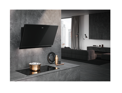 FRANKE Mythos Pro K-LINK FMY PRO 907 FM BK/BK MATT KL Black Glass+Black Davlumbaz 330.0705.065