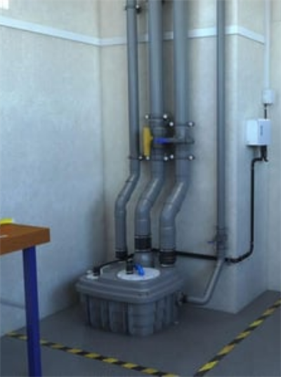 Sanihydro Sanıcubıc Pis su Tahliye İstasyonu