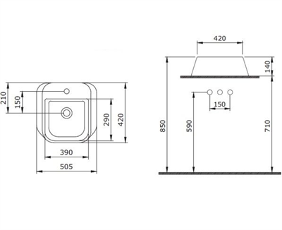 Bocchi Milano Lavabo 60 cm Parlak Turuncu 1376-012-0126