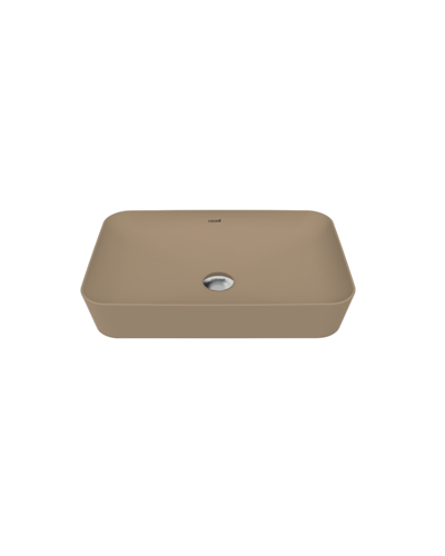Creavit Ultra 60 cm Tezga hüstü Lavabo Cappucino Mat UL060.00CM