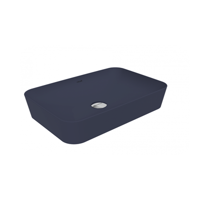 Creavit UL060.00BM Ultra 60 cm Tezgah üstü Lavabo-Basalt Mat (Lacivert)