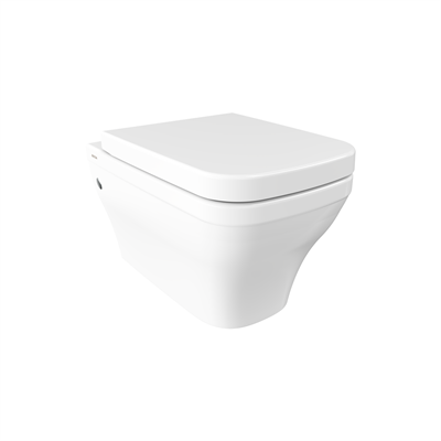 Bocchi 1304-002-0128 Firenze Rimless Asma Klozet ve Kapağı Mat Beyaz
