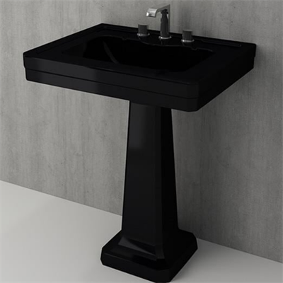 Bocchi Verona Lavabo 71 cm Parlak Siyah 1040-005-0126