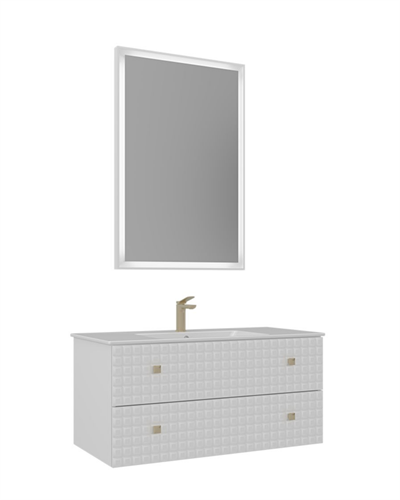 Orka Lipari 80 cm Banyo Dolabı Takımı Mat Beyaz