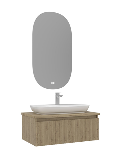 Orka Lentia 80 Cm Banyo Moblyası Takım