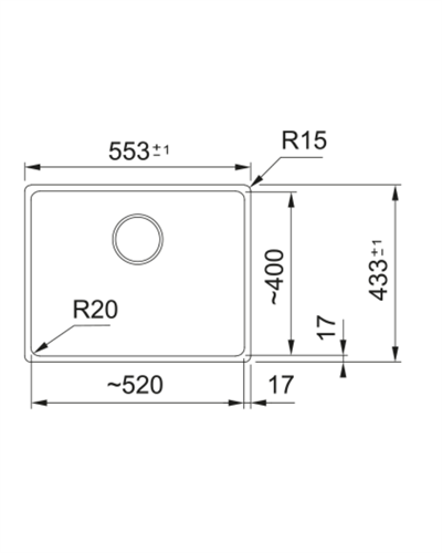 Franke Maris MRG 210/110-52 Granit Sahara Grey Evye