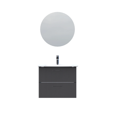 Creavit E10 Lake Kapaklı Erine Lavabolu Banyo Takmı 65 cm