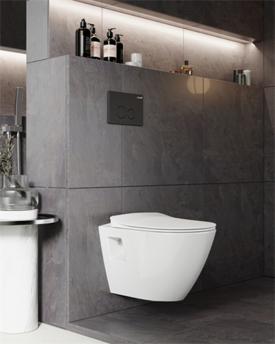 Creavit TP329 Terra Kanalsız Asma Klozet + Creavit Yavaş Kapak