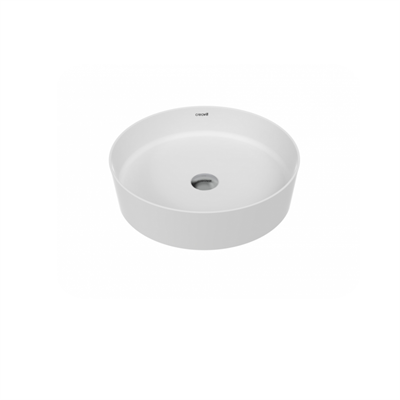 Creavit LP145.00MB Loop Yuvarlak Çanak Lavabo Ø45 cm Mat Beyaz