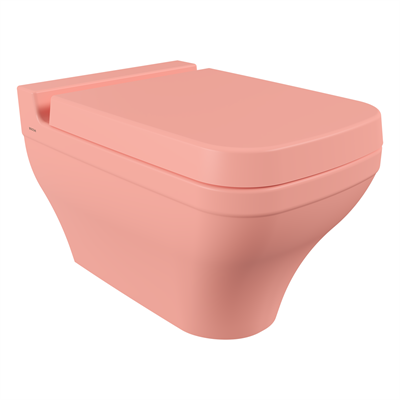 Bocchi Scala Asma Klozet ve Kapağı Mat Somon 1080-032-0128