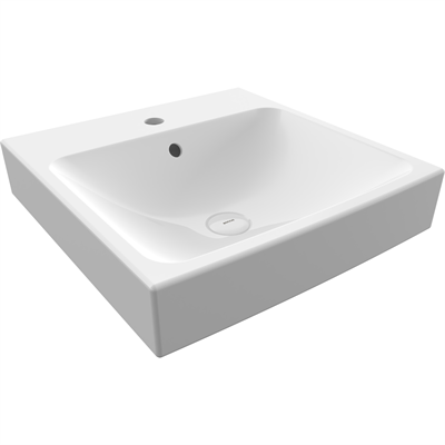 Bocchi Scala tezgah üstü lavabo 48 cm Parlak Beyaz 1076-001-0126
