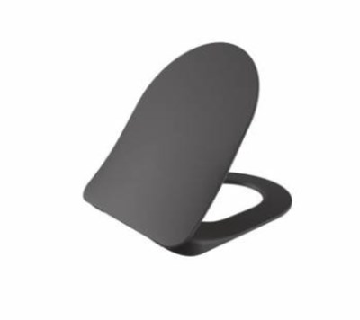 Creavıt FE322 Free Rim-Off Kanalsız Asma Klozet ve Yavaş Kapanan Klozet Kapağı-Mat Antrasit