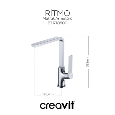 CREAVİT RT8500 Ritmo Mutfak Armatürü