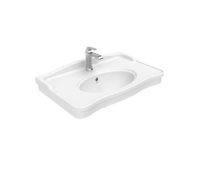 Creavit An080 Antik Etajerli Dolap Uyumlu Lavabo 80 Cm