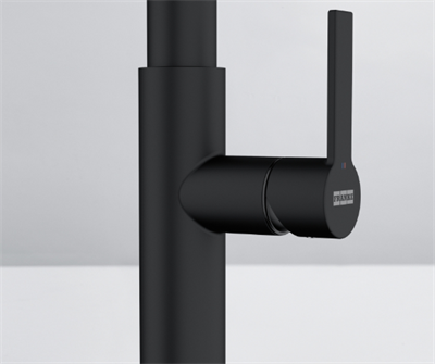 FRANKE Maris Slim Clear Water Matt Black Spiralli Mutfak Bataryası 120.0730.911