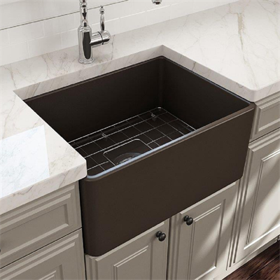 Bocchi Lavello Seramik Mutfak Eviyesi 60 cm Mat Kahve 1137-025-0120