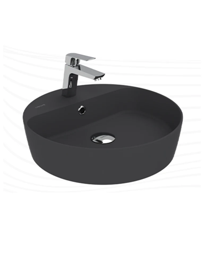 Creavit Loop 45cm Masa Üstü Çanak Lavabo Mat Antrasit LP146-00AM