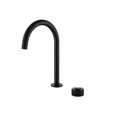 NEWARC STEP 2 DELİKLİ ÇANAK TİPİ LAVABO BATARYASI SİYAH