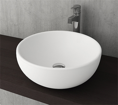 Bocchi Venezia Çanak Lavabo 45 cm Mat Beyaz 1119-002-0125