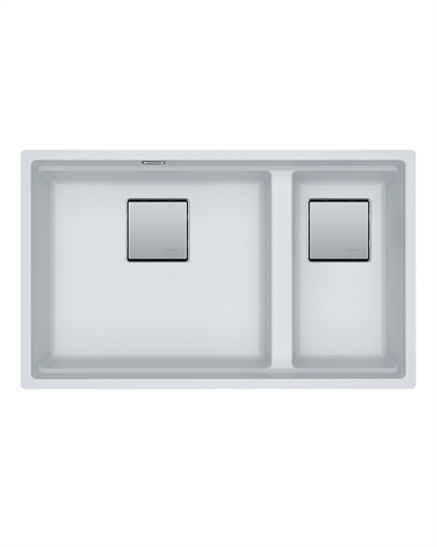 Franke Kubus 2 KNG 120 Tezgah Altı Evye Bianco