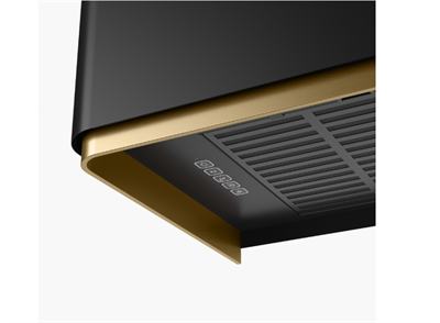 FRANKE Mythos Masterpiece FMY W BK M/GD 80 KL Matt Black+Gold Davlumbaz 335.0729.962