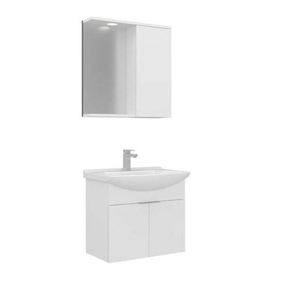 Orka Purus 65 cm Asma Takım parlak beyaz